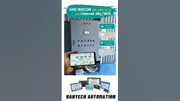 HMI Wecon điều khiển từ xa qua Internet day/Wifi [HanTech Automation]