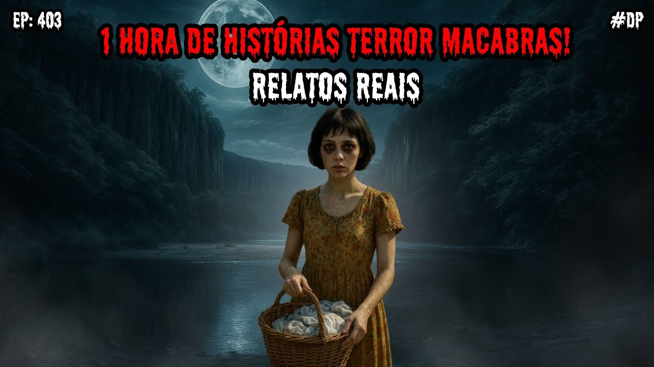 1 HORA DE TERROR! - 3 RELATOS REAIS | EP.403 #dp