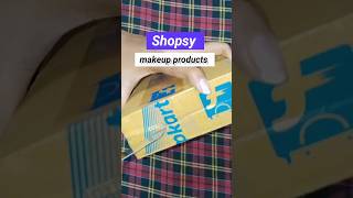 Shopsy cheapest makeup kit☹️youtubeshort  makeup shorts shopsy unboxing