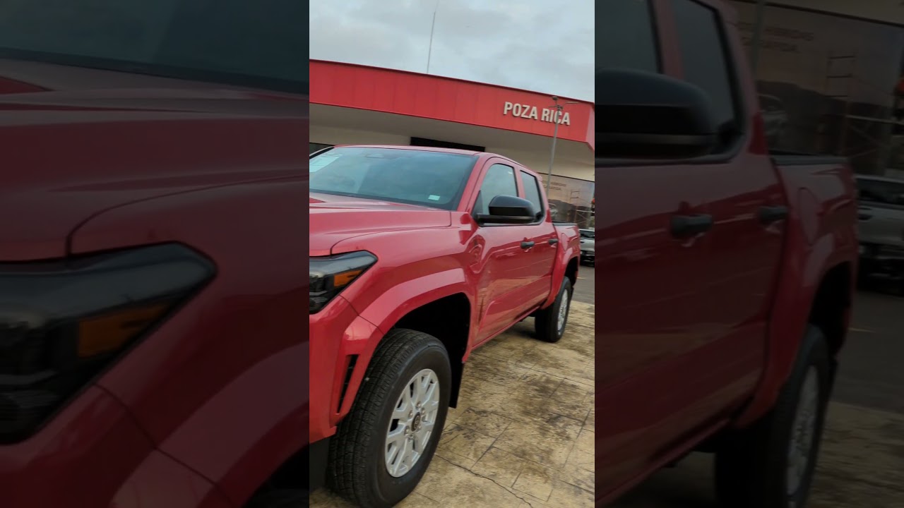 Toyota Tacoma SR 4x4 color Rojo | Toyota Poza Rica