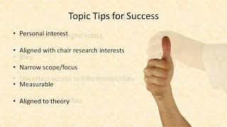 EdD Dissertation Topics