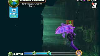 Hungry Shark World, extinction mode bug (no HP lost and win!) screenshot 5