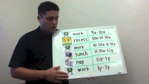 AT Video- Visual Schedule