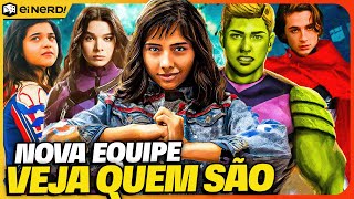 FINALMENTE OS JOVENS VINGADORES COMEÇARAM A SER RECRUTADOS [Veja Quem São]