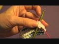 A Provisional Cast On using Crochet Hook and Waste Yarn