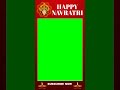 Navratri Green Screen Frame 🔥 | Free Download | News Frame