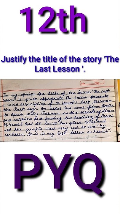 Justify The Title Of The Story The Last Lesson The Title Of The Last justify-the-title-of-the-story-the-last-lesson-the-title-of-the-last