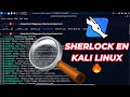 Sherlock en Kali Linux: Encuentra Usuarios Fácil y Rápido 🔍 Domina Sherlock como un Hacker ✅