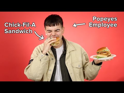 Fast Food Employees Rate Each Other's Chicken Sandwiches