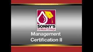 CarWash College - Car Wash Management II Certification Program (CWC303)