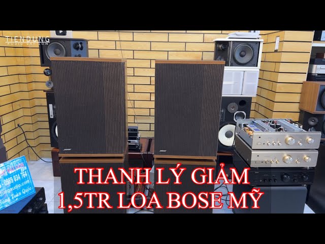 THANH LÝ LOA BOSE MỸ GIẢM 1,5TR và báo giá hàng về tại Tiến Dũng audio Sài Gòn