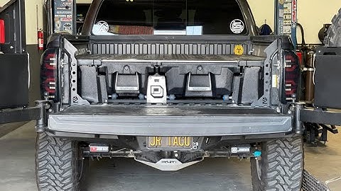 Decked Drawer System On My Toyota Tacoma In Depth | Why I Did It This?