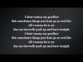 Eminem Say Goodbye Lyrics 