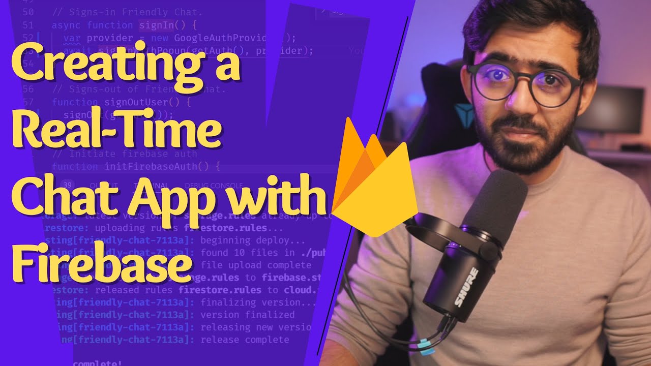 Hands-On CodeLab - Building a Chat App with Firebase - YouTube