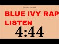 blue ivy raps freestlyes sings boom shaka laka on jay zs album 444 6 year old sings davidos if