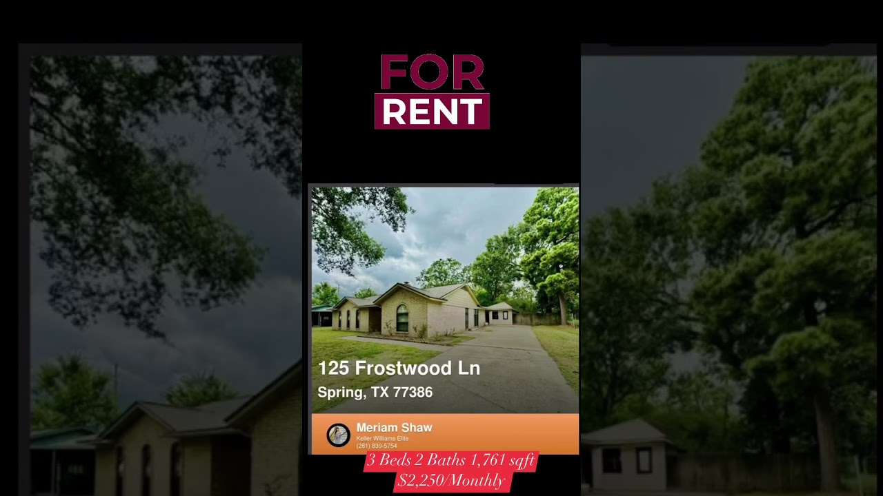 Rental Home in Spring, Texas