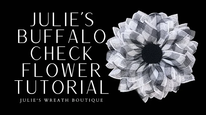 How to Make a Flower Wreath | Julie's Buffalo Plai...