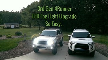 How to Replace or Upgrade Fog Lights on a 3rd Gen 4Runner - LEDs