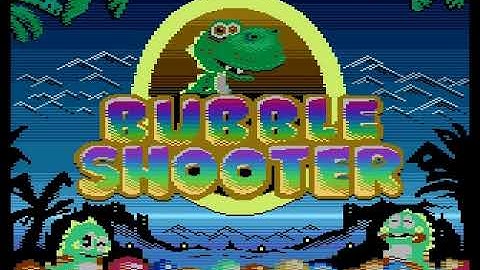 ATARI XL / XE =+ BUBBLE SHOOTER += NEW GAME 2022 - NICE GAME  PLAY