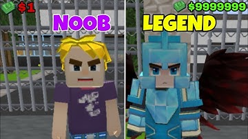 Noob VS Legend - Jailbreak BlockmanGo
