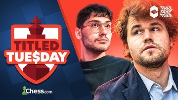 TITLED TUESDAY Winter Split Gameweek 3: Best Weekly Blitz Chess Event Is Here!!