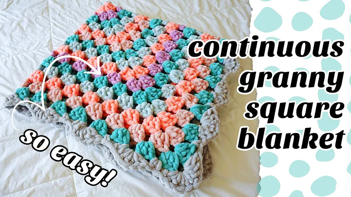 Learn How to Crochet a Simple Granny Square Blanket