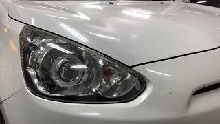 Mitsubishi Mirage ติดตั้ง Projector BMW Style