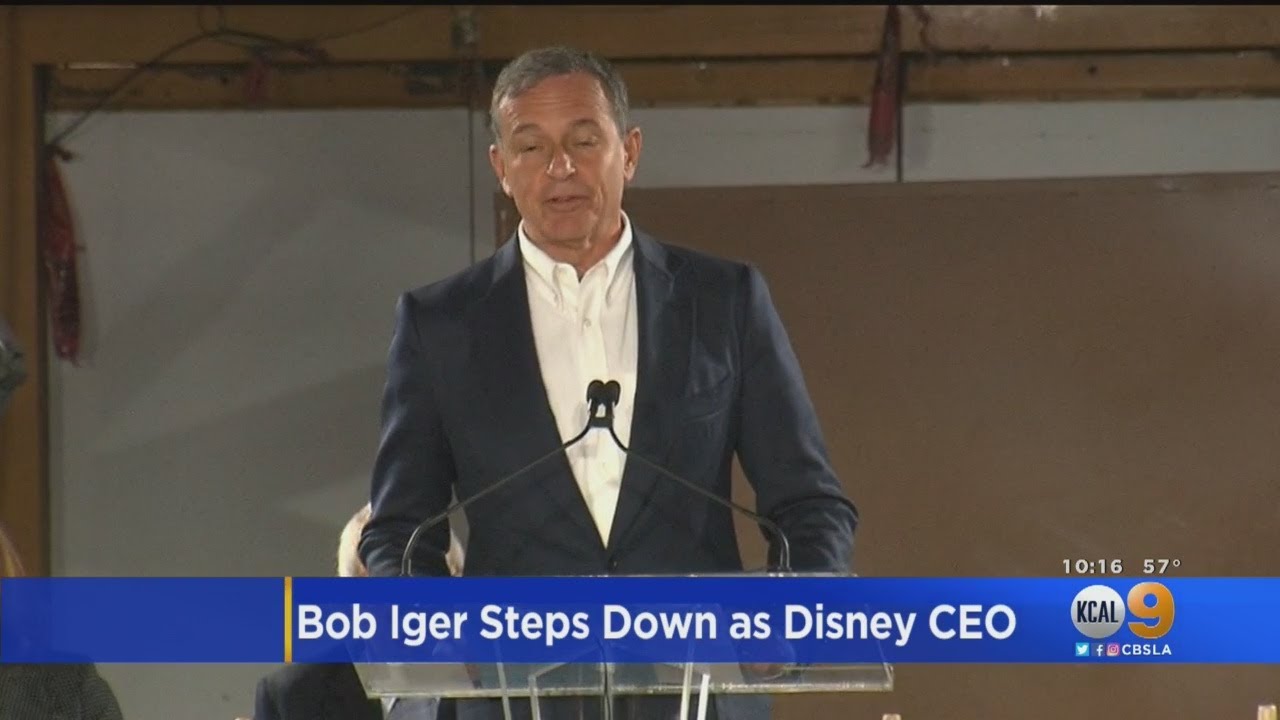 Bob Iger Steps Down As Disney CEO YouTube