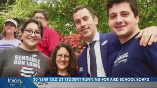 20-year-old UT student running for AISD School Board seat