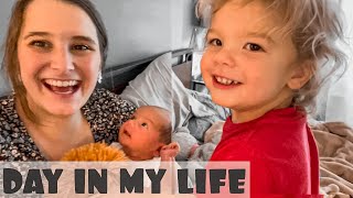 DAY IN MY LIFE-  2 year old and 3 week old!