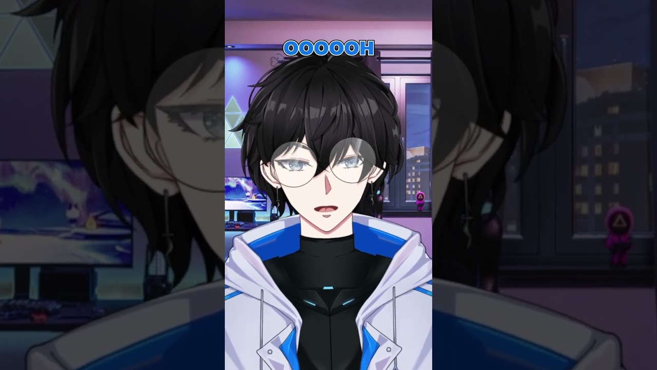 Vtuber finds what happens after putting on glasses