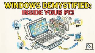 Windows Demystified: The Hidden Execution Ecosystem Explained | #cybercraftlab