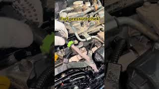 Check fuel pump pressure like this #shorts  #shortsfeed