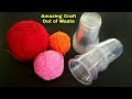 Best Reuse Of Disposable Cups and Wool | New Way Of Reusing Waste