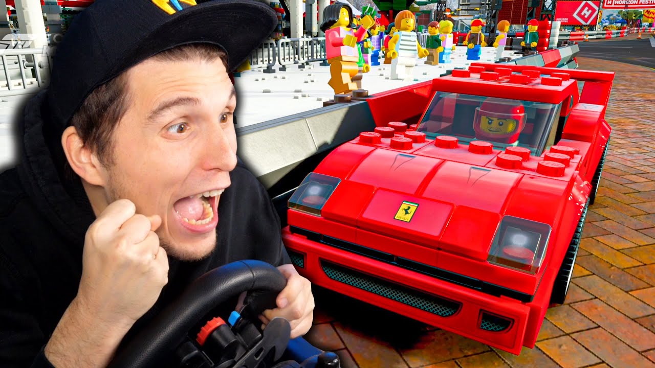 Ich fahre den LEGO FERRARI | Forza Horizon 4