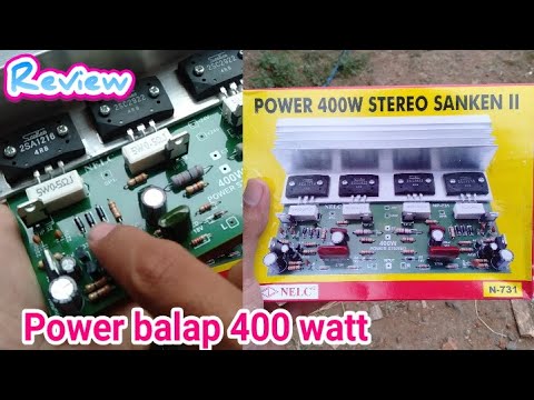 Review of 400 watts of racing power