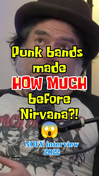 Punk bands owe their success to Nirvana - Fat Mike NOFX interview 2022