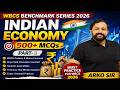 Indian Economy | WBCS Benchmark Series 2026 | Indian Economy 500+ MCQs (Part-1) | Arko Sir | VSCE