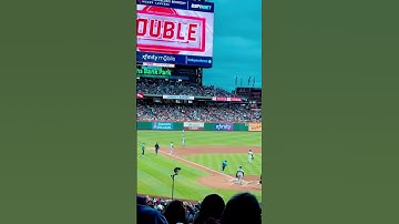 Trea Turner doubles (7) on a ground ball to left fielder Andrew Benintendi.