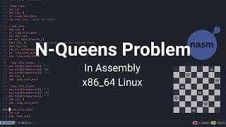 Full Coding the N-Queens Problem in Assembly | Coding Journey News