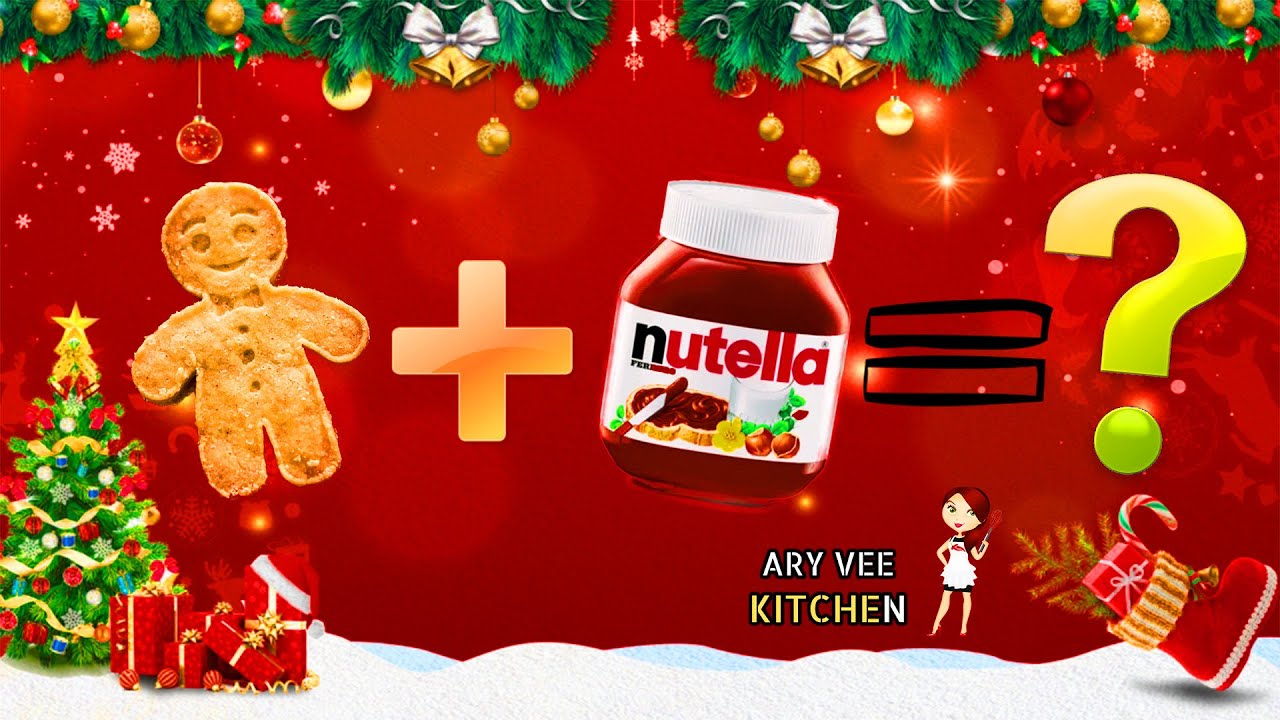 Albero Di Natale Kitchen.Nutella Biscuits Meglio Fare Dei Biscotti Di Natale 2019 Di Pan Di Zenzero Ary Vee Kitchen Youtube