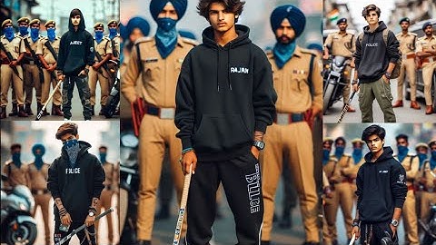 Police Arrest Ai Photo Video Editing | Rangdari Ai Photo Editing | Bing Ai Image Creator