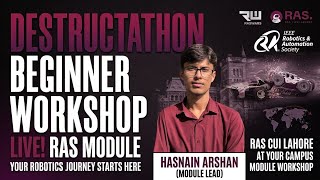 How to Build a Combat Robot: Step-by-Step Robotics Tutorial ESP32 & Motor Drivers| RAS Live workshop