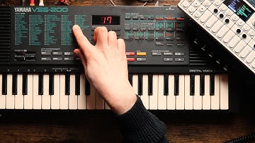 The Amazing Lofi "Toy" Sampler ~ YAMAHA VSS-200!!