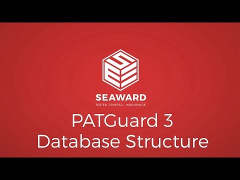 Arranging the Database Structure in PATGuard 3 PAT Testing Software