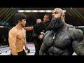 PS5 | Bruce Lee vs. Black Tattoo Bodybuilder (EA Sports UFC 4)