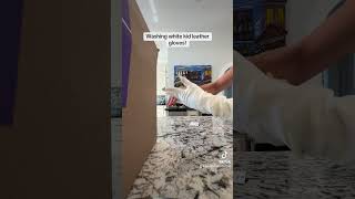 How to clean vintage white kid gloves
