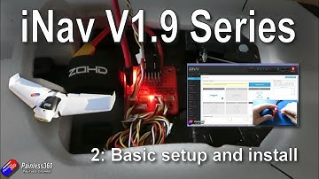 iNav V1.9 Wing Build: Basic setup and installation (Orbit Wing and F35 FC)
