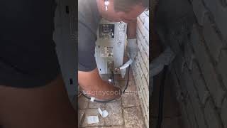 LG Mini Split Outdoor Unit Installation & Connection | 12,000 BTU · Part 2 LG Mini Split Outdoor Unit Installation & Connection | 12,000 BTU · Part 2