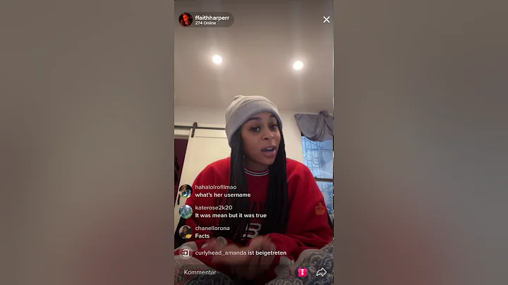 Neyva angel vs the other girls beef faith livestream
